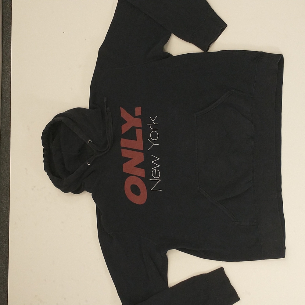 Only New York Hoodie Hooded Sweatshirt Made in USA NYC Boutique